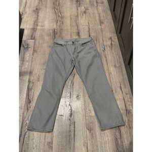 Old Navy Mens Gray Straight Leg Casual Pants‎ Size 32 x 30